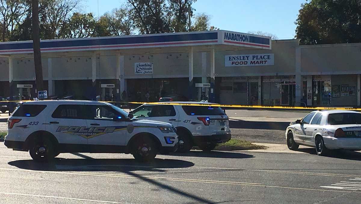 Birmingham police investigating shooting in front of Ensley gas station