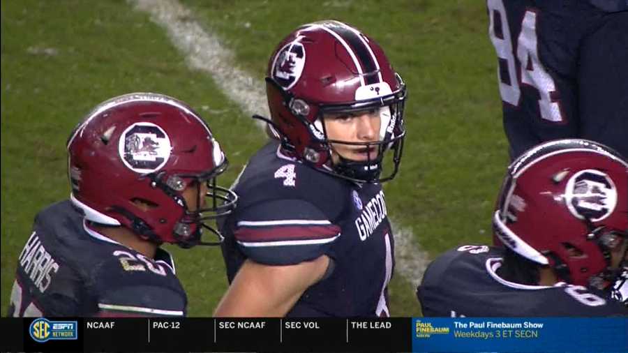 South Carolina freshman quarterback Luke Doty started after halftime, nearly leading the Gamecocks back from a 17-point first-half deficit.