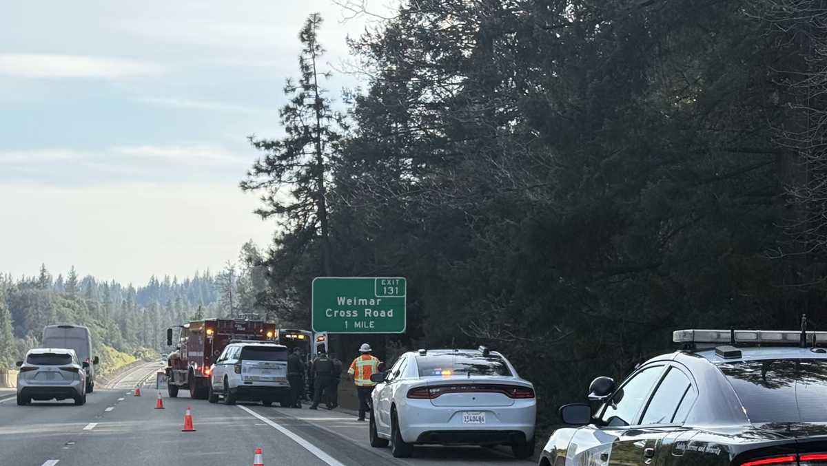 Man, woman dead in crash along I-80 in Placer County, CHP says