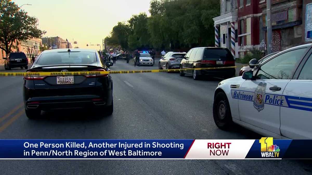 Man killed, woman injured in west Baltimore shooting