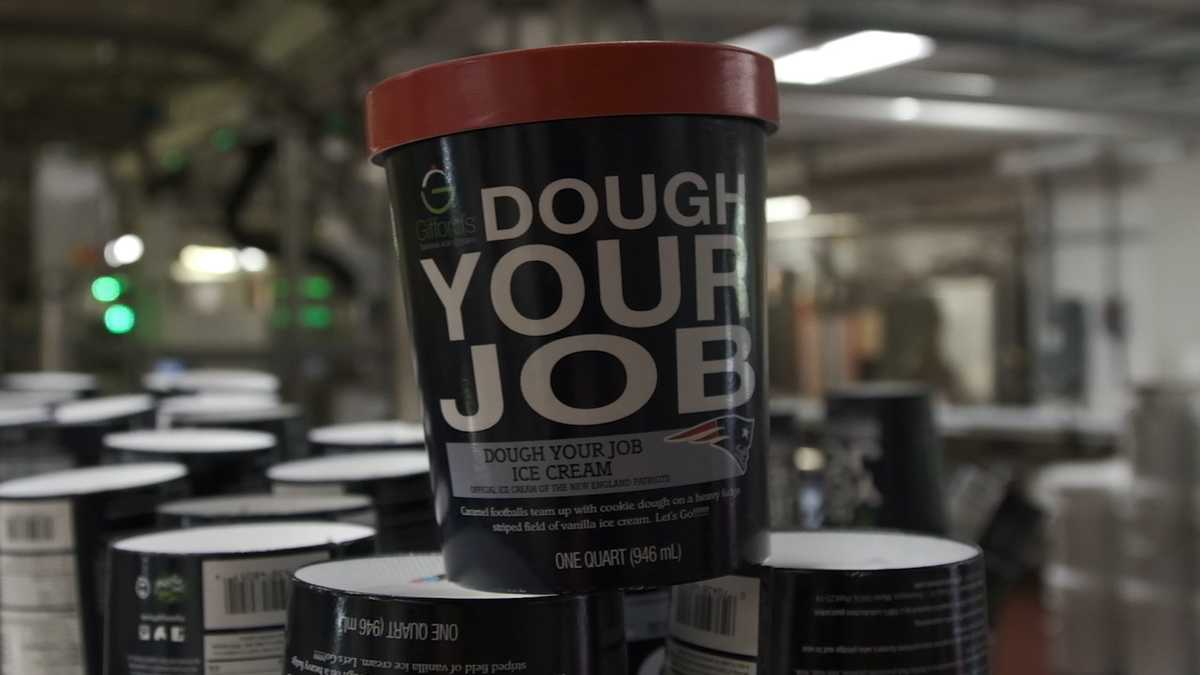 'Dough Your Job' Mainebased Gifford's unveils New England Patriots