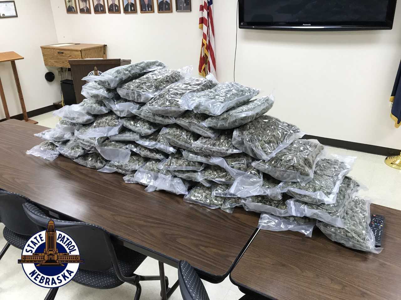 Troopers: 2 Arrested, Found With 50 Pounds Of Marijuana