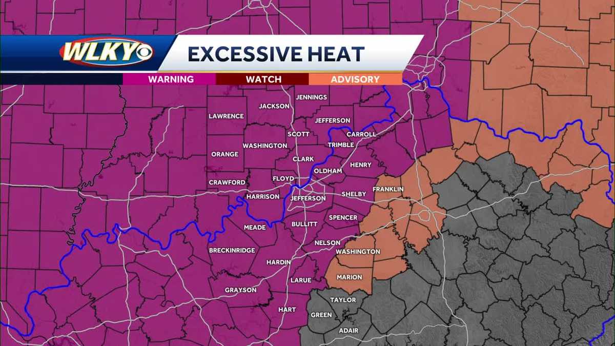 Heat warnings for Louisville: How hot can it be?