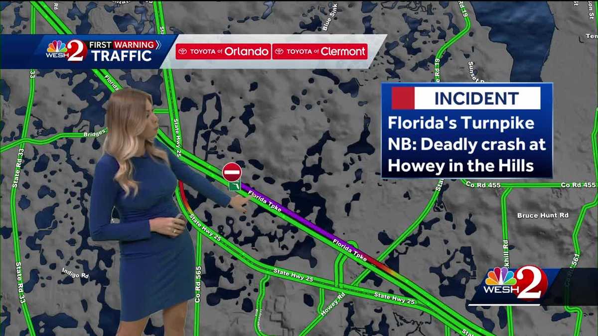 Florida Turnpike closed at US-27