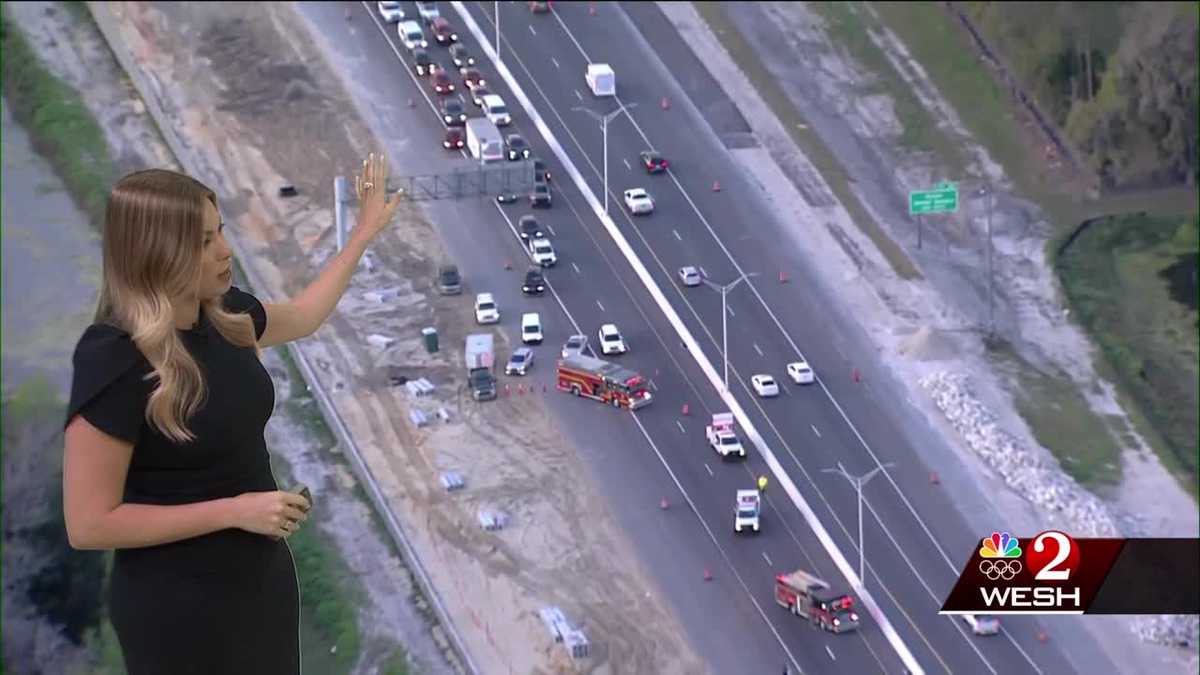 Crash shuts down northbound lanes of SR-429 in Ocoee