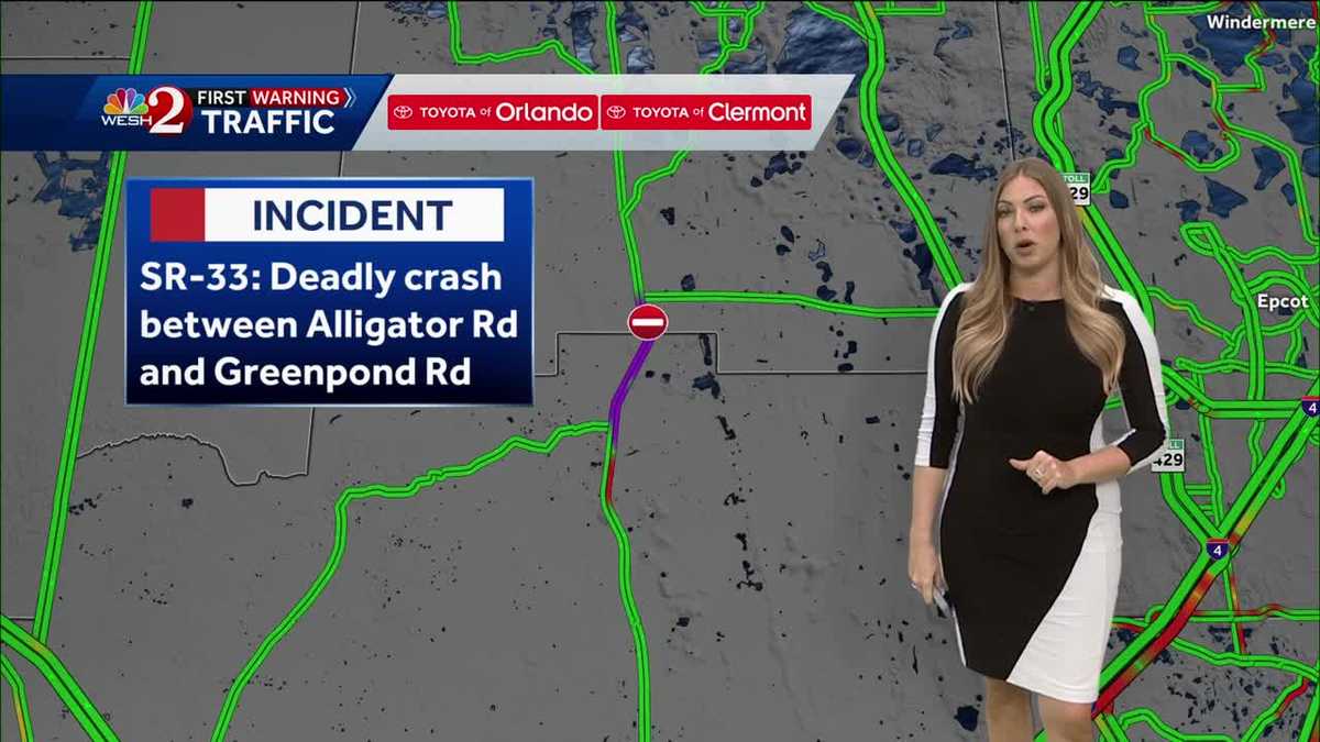 27-year-old woman killed by wrong-way driver on SR-33, FHP says