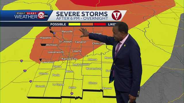Tornado watch issued north of Kansas City; metro not included