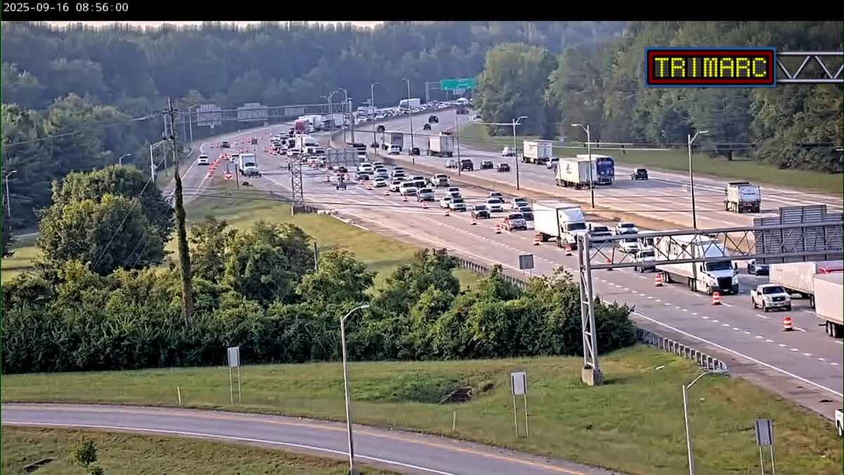 Traffic Alert: Lanes closed on 65 North