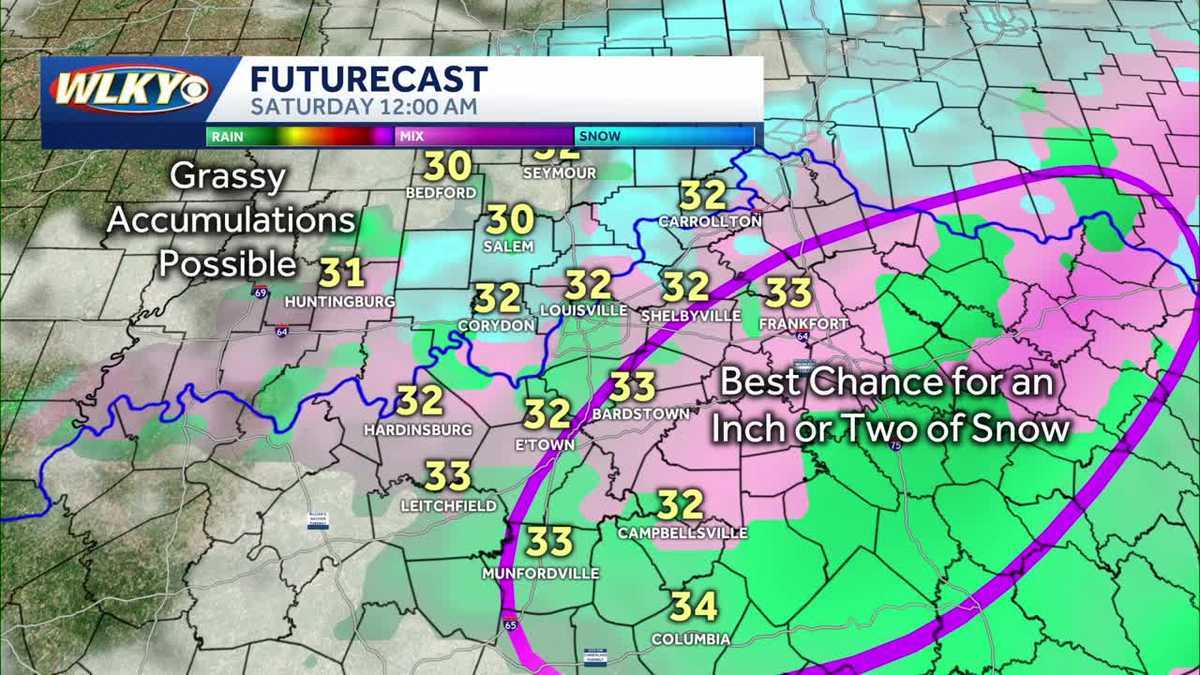 Weekend weather planner: Chances for snow and bitter cold