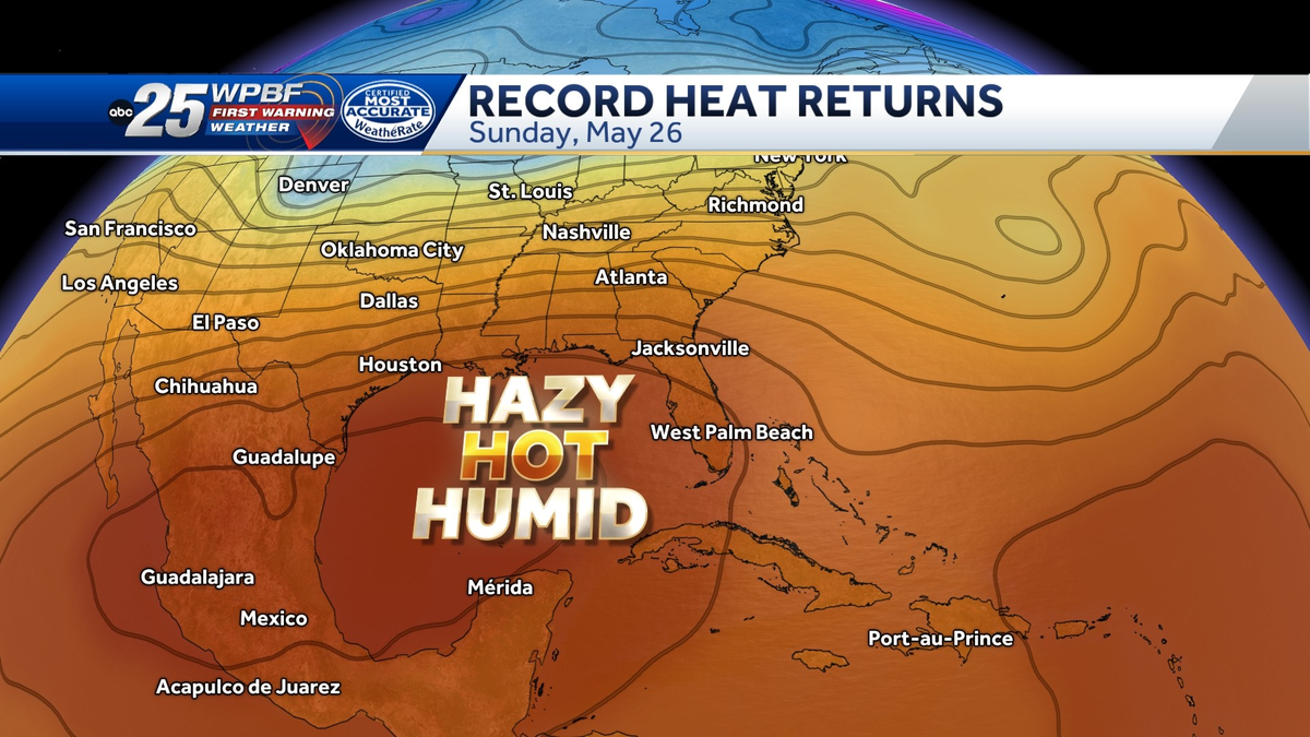 Impact weather with strong storms and heat across South Florida - WPBF