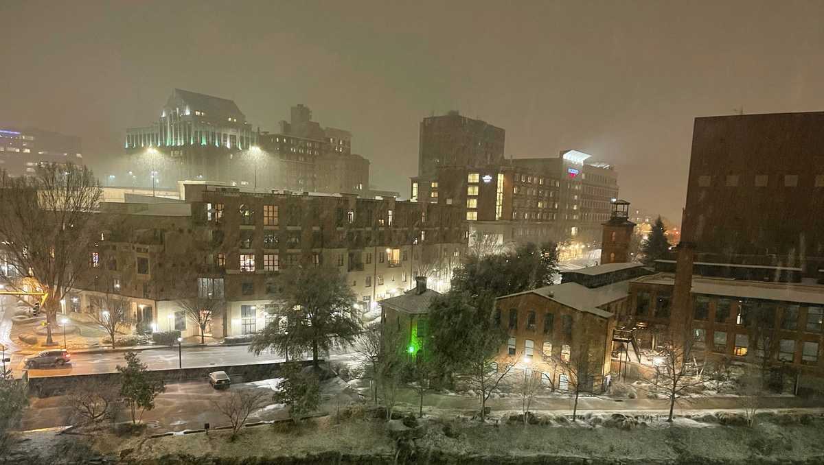 South Carolina Winter storm hits Carolinas Time