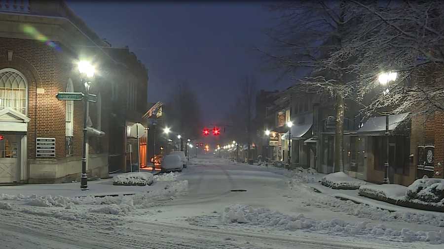 Check out snow pictures from around the Upstate, western North Carolina