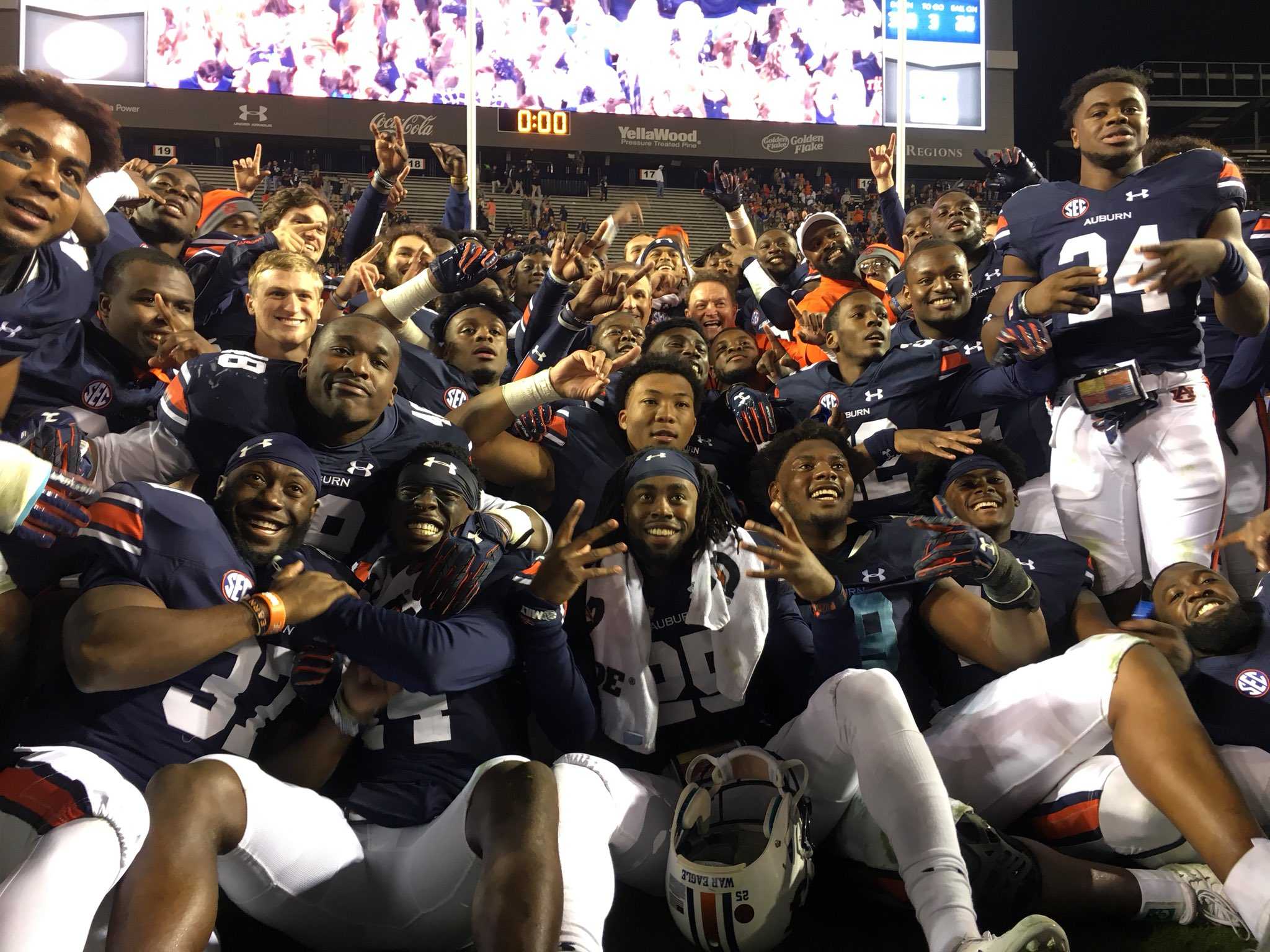 PHOTOS: Auburn Upsets No. 1 Georgia