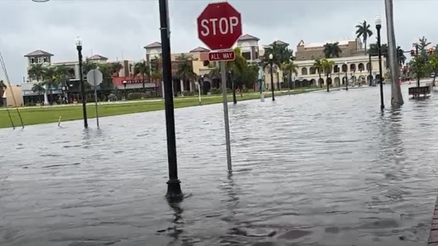downtown punta gorda flooding