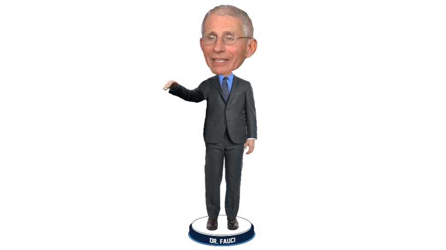 Dr. Fauci bobblehead unveiled by Milwaukee's National Bobblehead Museum