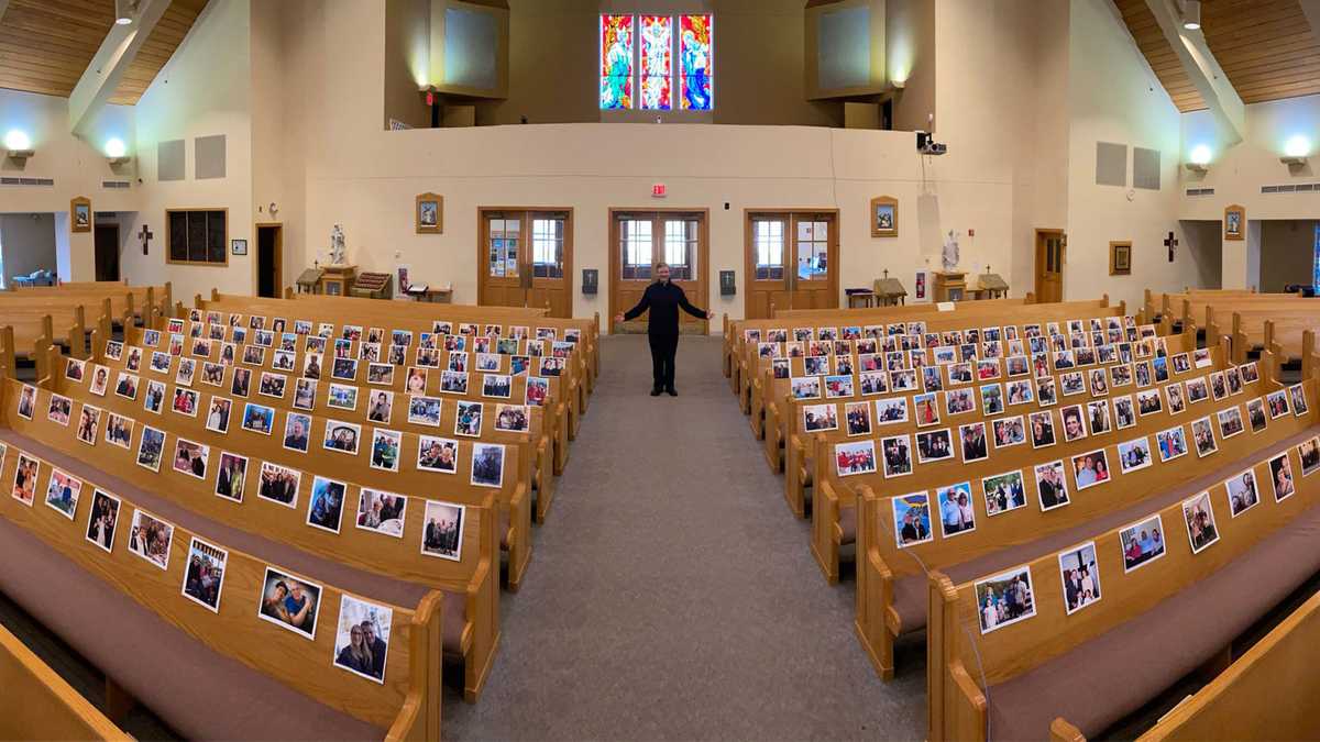Mass. congregation finds creative way to be in church on Easter