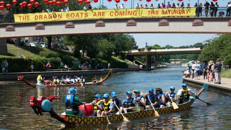 Kansas City International Dragon Boat Festival sets sail Saturday