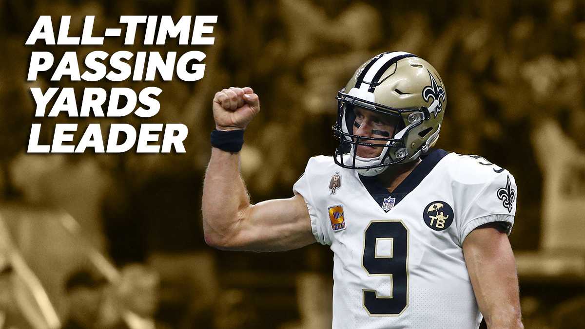 Drew Brees becomes first QB in NFL history to reach 75,000 passing yards