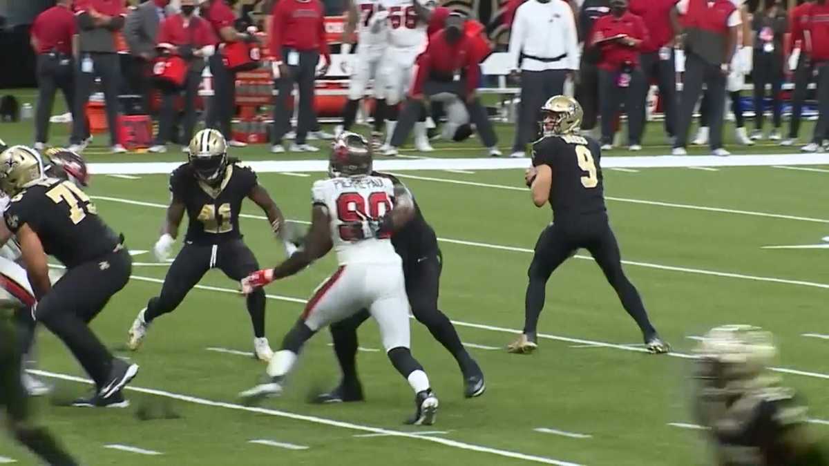 Saints to wear their black helmets in Monday night game vs. Buccaneers