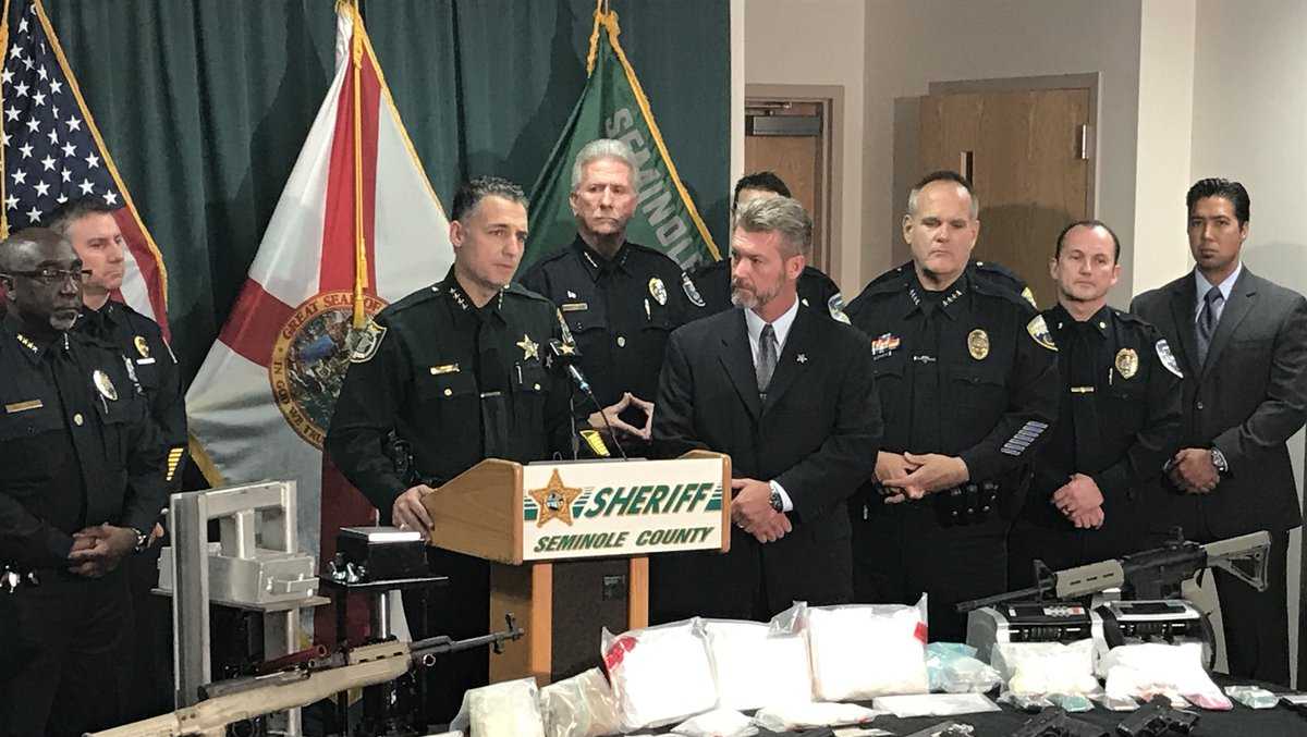 Seminole County Authorities Announce Drug Bust 