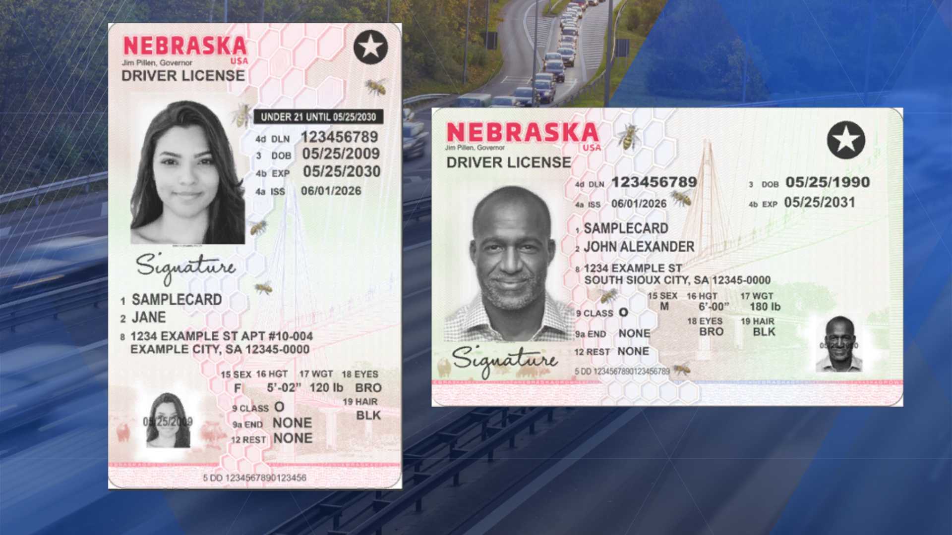 Nebraska unveils new driver license and state ID design