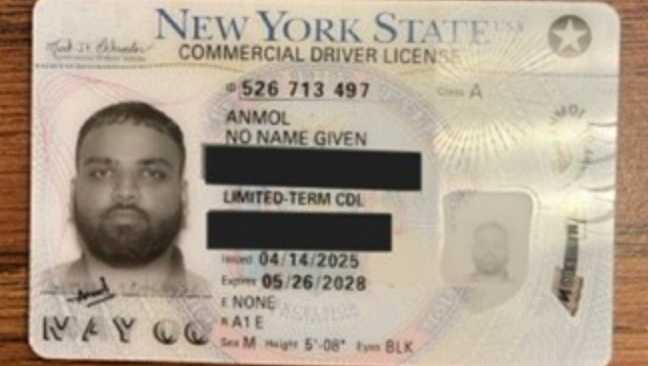 Truck driver with New York CDL issued to 'No Name Given' arrested in Oklahoma