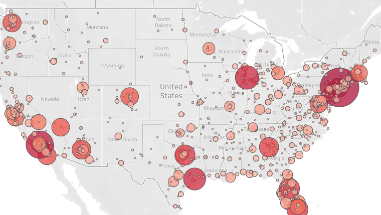 INTERACTIVE MAP: Drone sightings recorded near airports