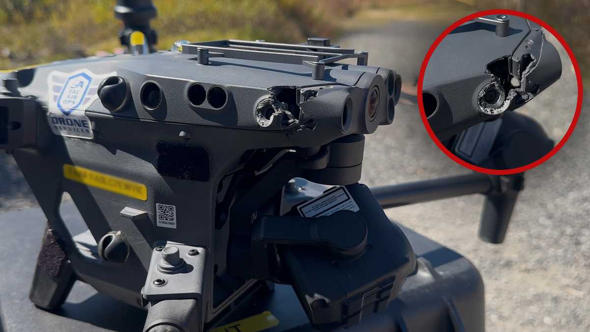 "This hurts my business" Drone shot in Maine during search for missing dogs