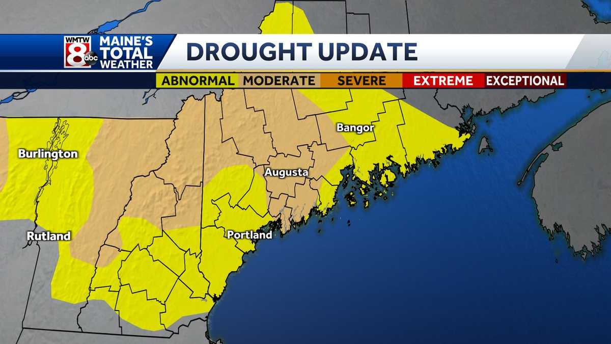 Nearly twothirds of Maine abnormally dry or dealing with moderate drought
