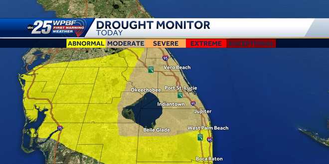 New drought monitor released for South Florida