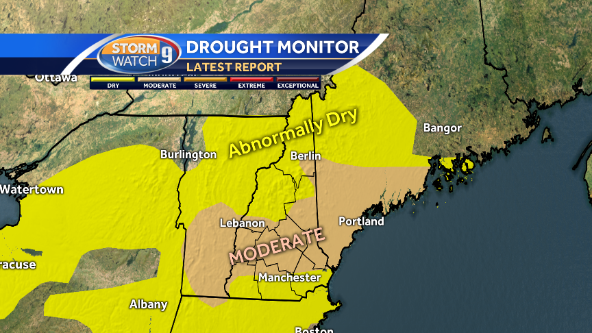 Much of NH still in midst of moderate drought