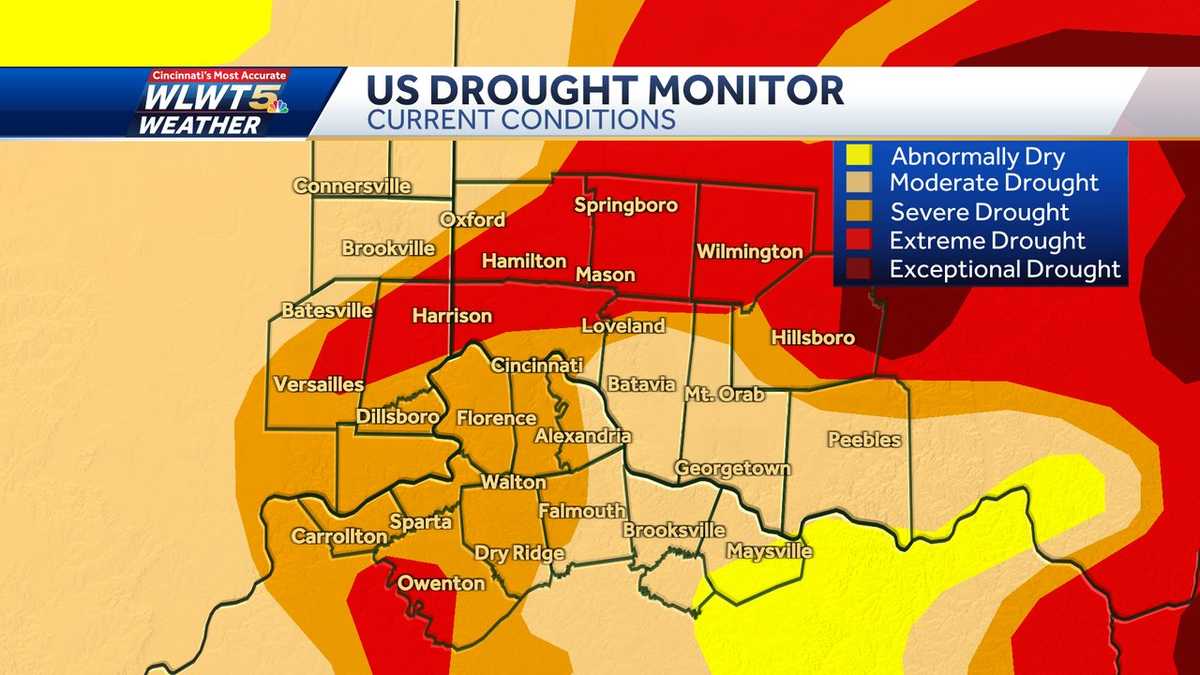 Despite rainfall, severe to exceptional drought continues continue ...