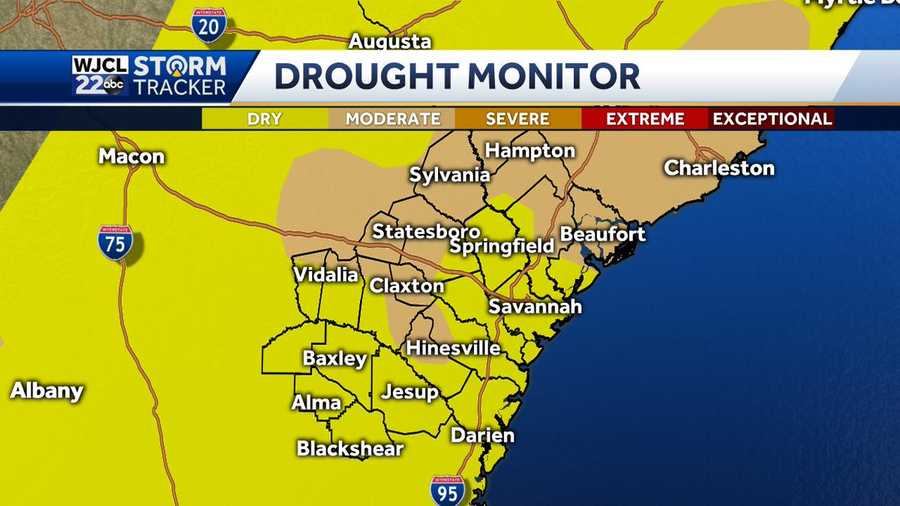 Updated drought monitor