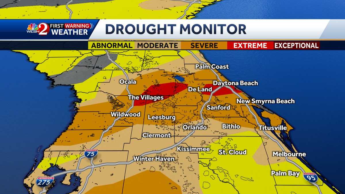 Drought conditions worsening across Central Florida