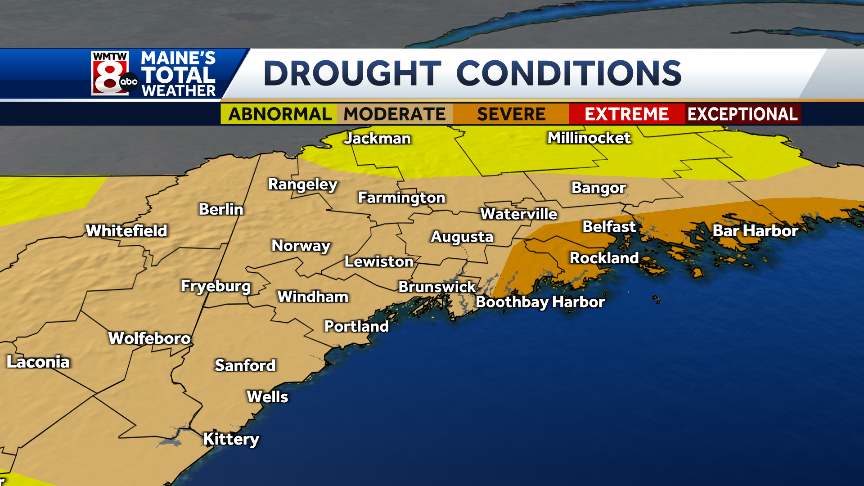 Maine's drought conditions continue to worsen - WMTW