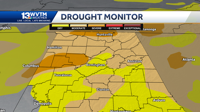 Alabama Drought Monitor