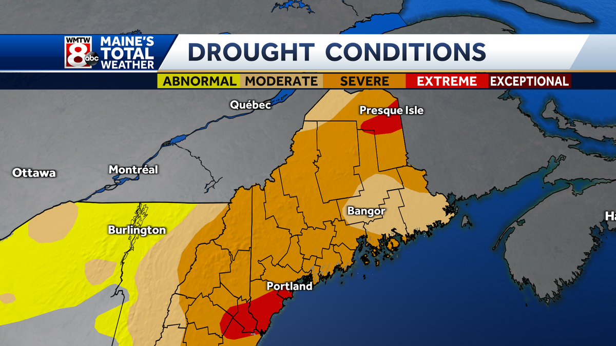 Parts of southern Maine now under extreme drought as conditions worsen ...