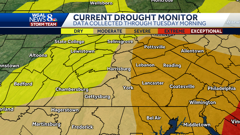 Moderate to severe drought conditions across the Susquehanna Valley ...