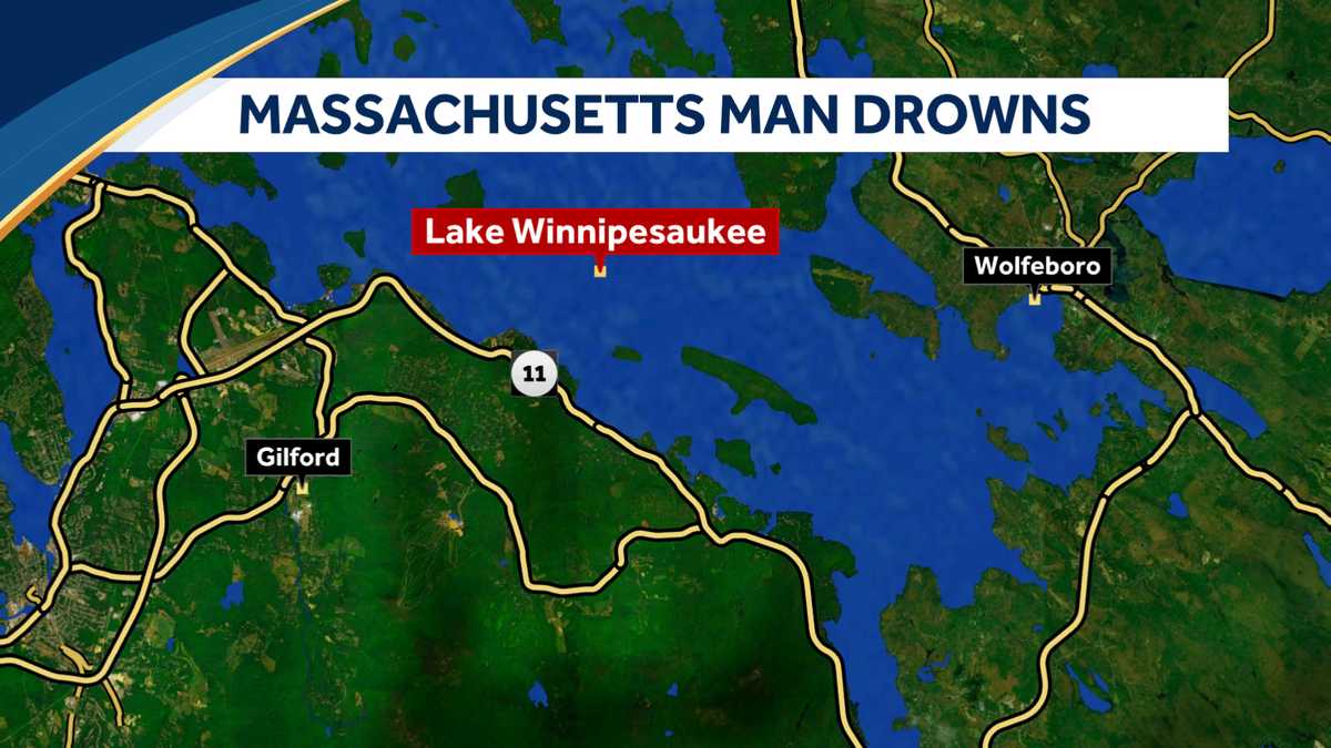 Man drowns in Lake Winnipesaukee after vessel capsized
