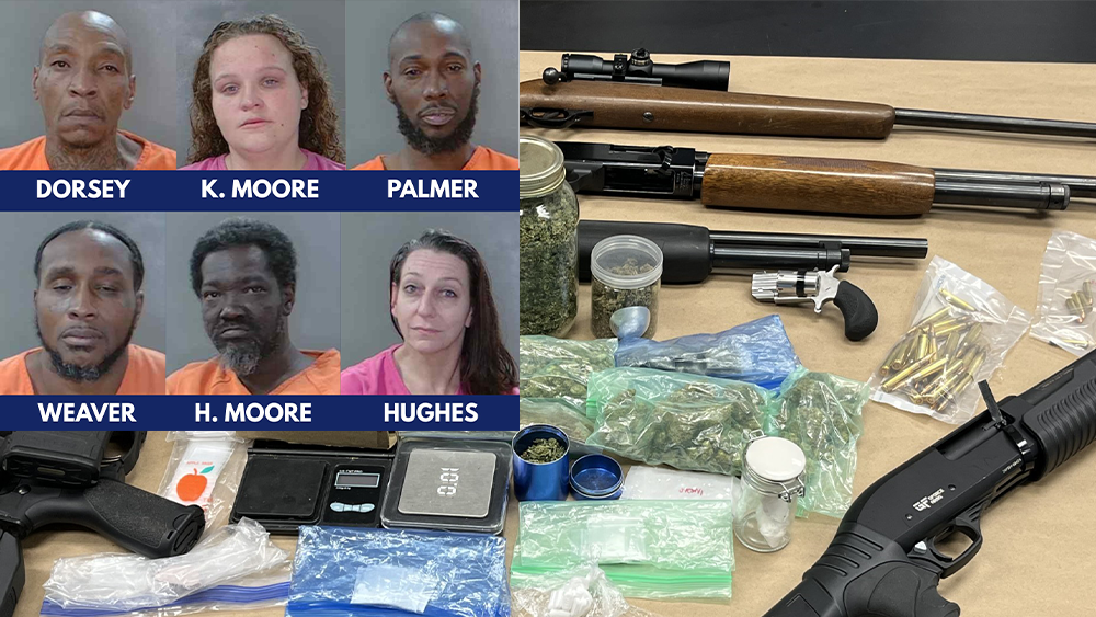 Search of South Carolina home uncovers trafficking amounts of fentanyl, cocaine, multiple guns