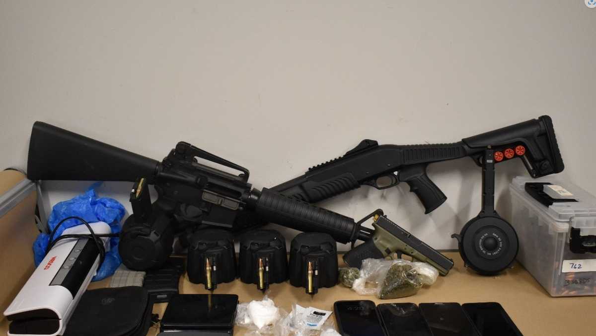 Weapons and drugs seized, man arrested during search in Birmingham