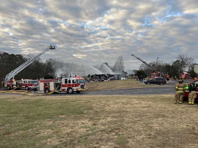 Dry Pocket Road business fire dry pocket road business fire