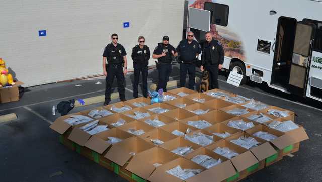 Leeds Police officer find 950+ pounds of marijuana during traffic stop - Vimarsana News
