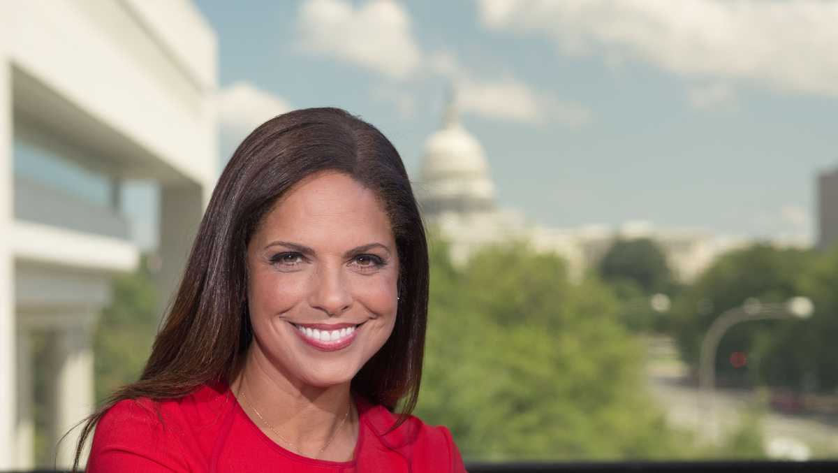 Soledad O'Brien on the set of 'Matter of Fact'