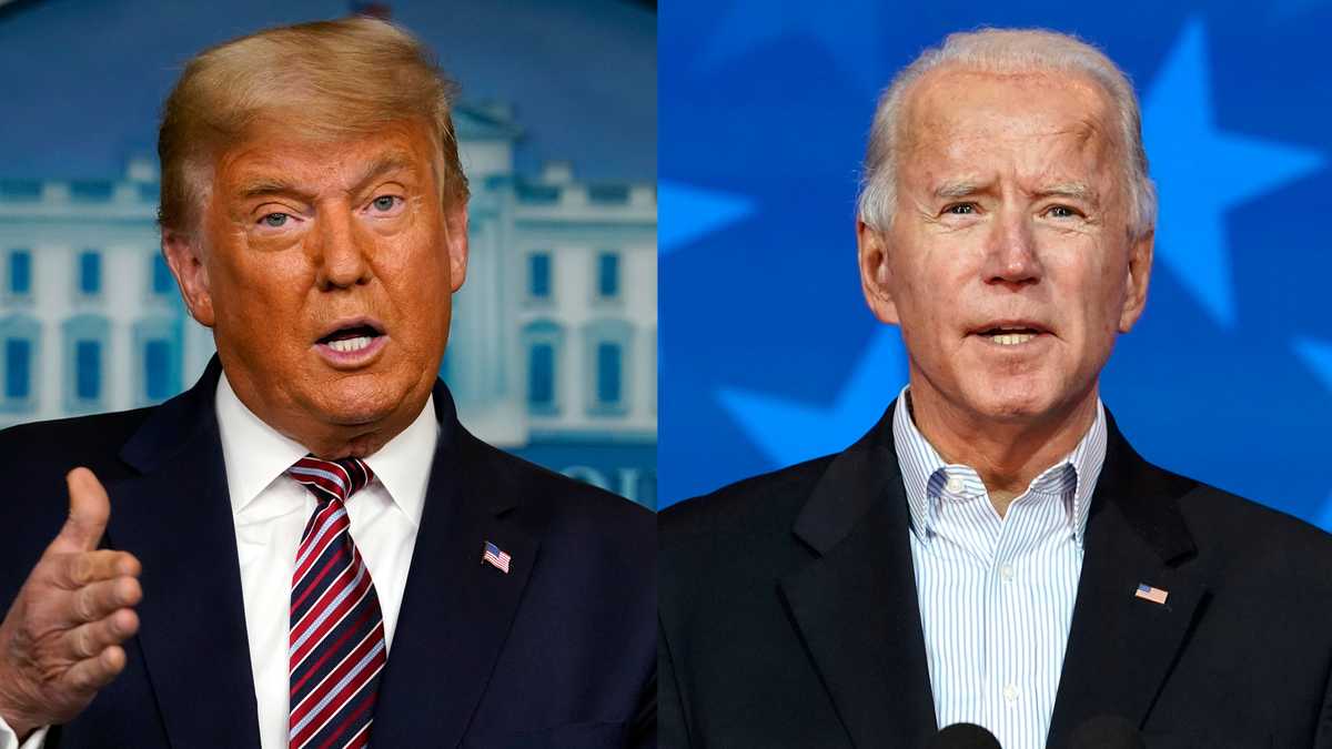 Trump, Biden give dueling outlooks as vote count continues