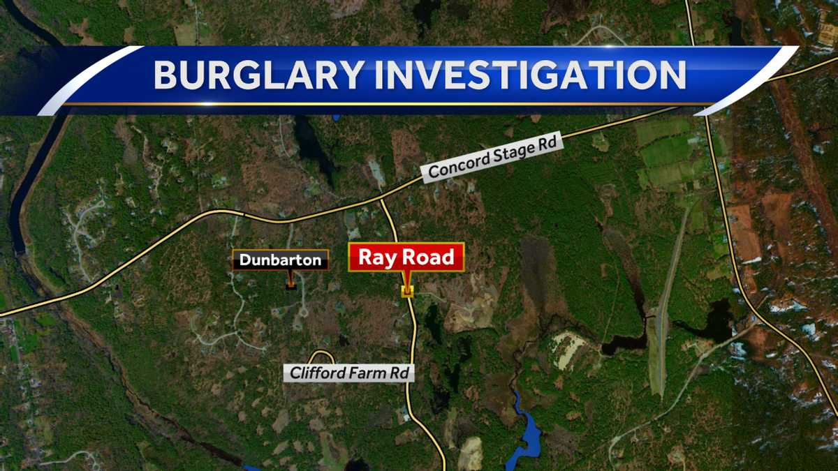 Dunbarton Police looking for burglary suspect