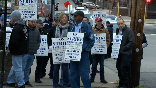 Pittsburgh baseball stadium workers, Duquesne University police officers  vote to strike