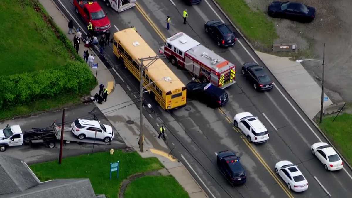 1 hospitalized, 2 students evaluated after crash involving school bus ...