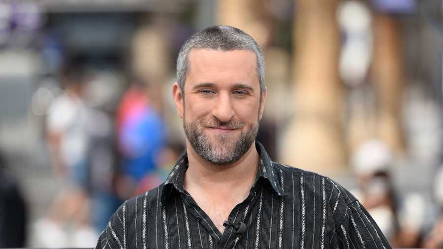 Dustin Diamond visits "Extra" at Universal Studios Hollywood on May 16, 2016 in Universal City, California.