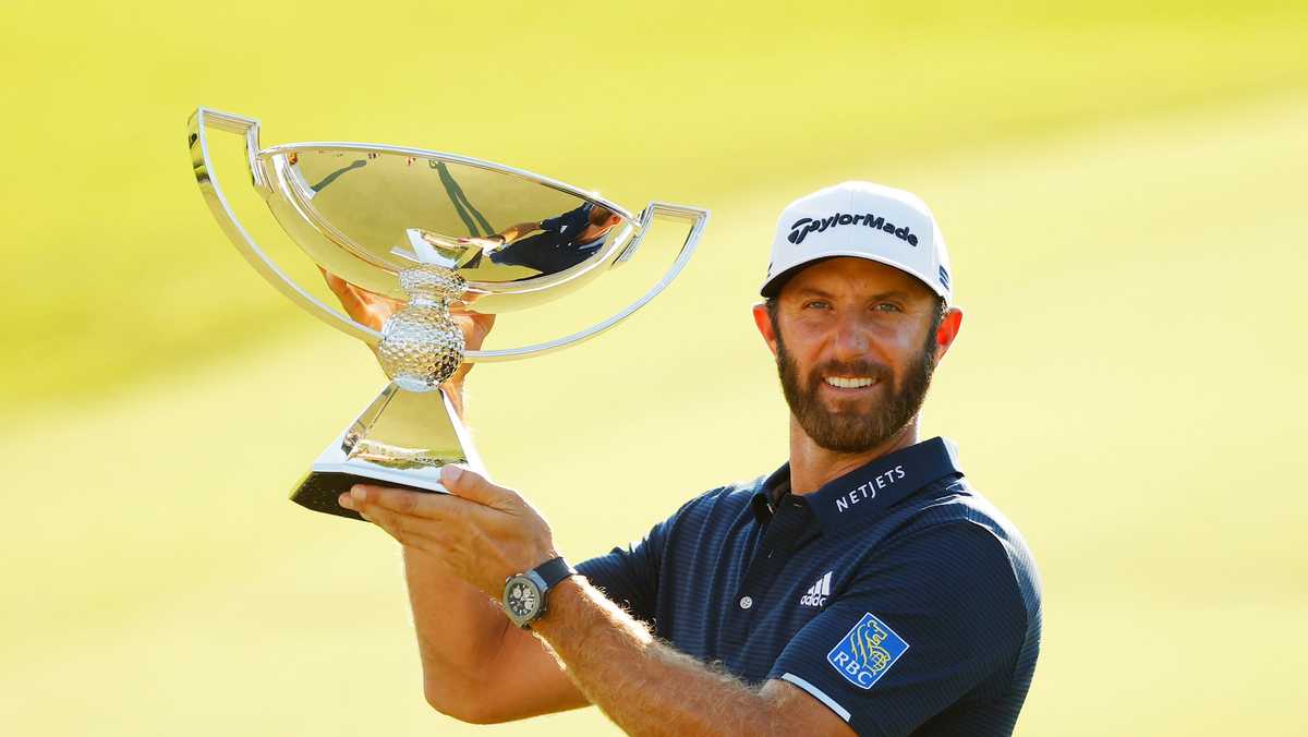 Dustin Johnson voted 2020 PGA TOUR player of the year